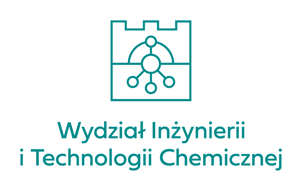 symetryczne logo Wydziału Inżynierii i Technologii Chemicznej do stosowania wraz z logo Politechniki Krakowskiej